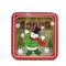 LID와 윈도우 명절 장식적 주석과 비어 있는 크리스마스 주석 선물 상자 케케묵은 쿠키 주석 협력 업체
